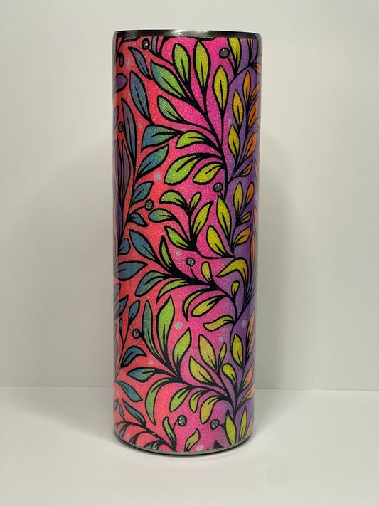 20oz Foliage Neon Tumbler